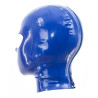 BDSMaster Cagoule en Latex Texie Bleu